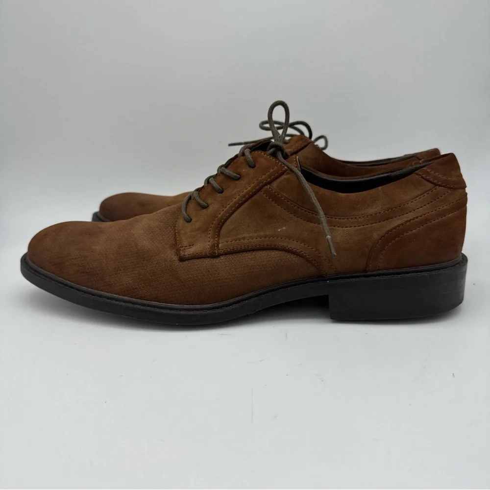 Unlisted by Kenneth Cole Men's Brown Oxford Shoes -Size 12